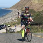 Bike riders get sunshine, natural beauty, pie at Land Trust event