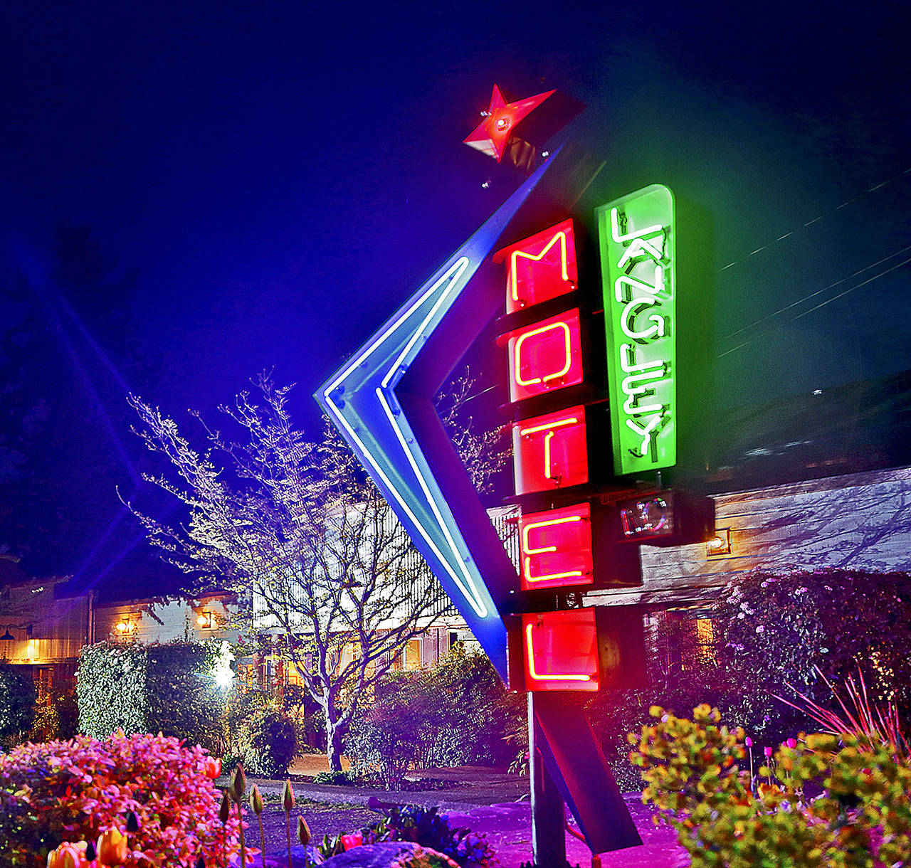 Viva Las Langley! Artist Tim Leonard's neon signs are lighting up