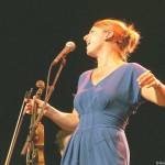 Aurore Voilqué will lead a workshop in French Gypsy jazz at the 2019 DjangoFest NW event, along with guitarist Aurore Voilqué. Photo courtesy of WICA.