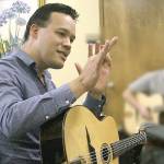 Premier gypsy jazz violinist and guitarist Christiaan van Hemert will lead four workshops at the DjangoFest NW in Langley. Photo courtesy of WICA.