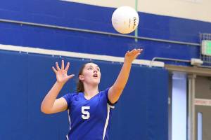 Falcons nipped by Mariner / Volleyball