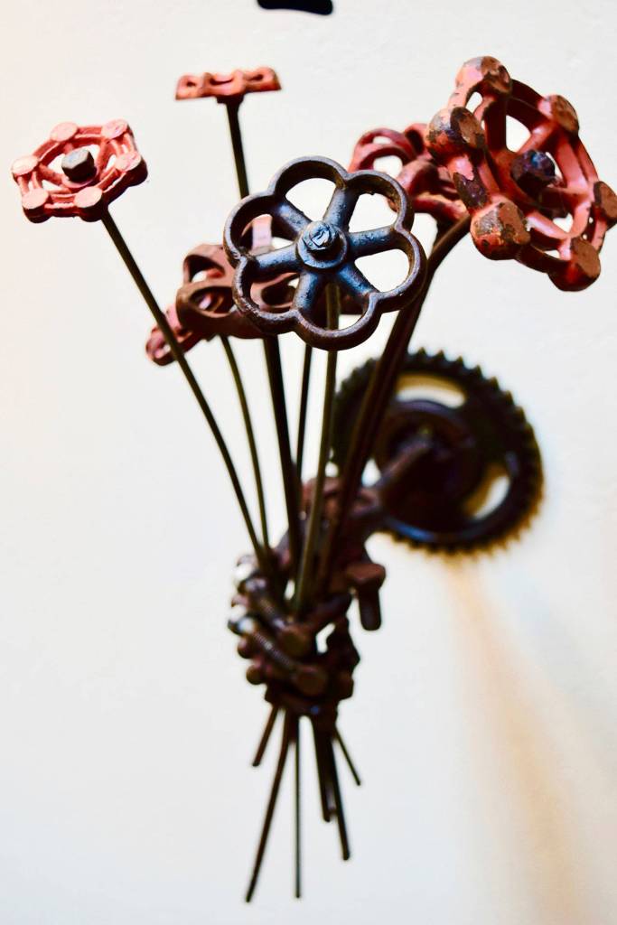 Fist Full of Flowers, by Aidan Rayner. (Photo by Patricia Guthrie)