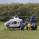 One person airlifted after crash in Freeland | Updated