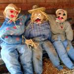 Scarecrows steal the show at the Harvest Festival in Langley. Scarecrow-making is open to everyone on Oct. 5 at the Whidbey Island Fairgrounds. (Photo courtesy of Whidbey Island Fair Association)