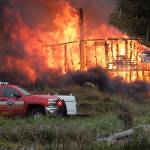 Man injured in house fire dies