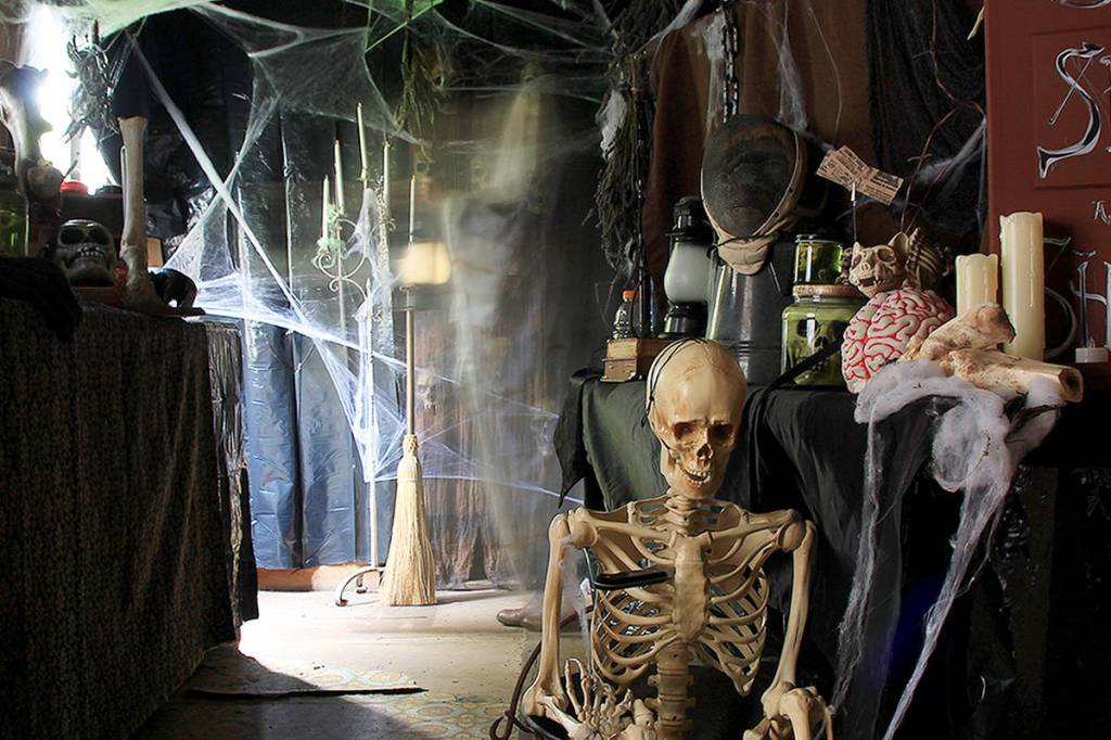 Haller House is haunted for Halloween