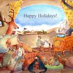 Photo courtesy of Anna Cosper                                An example of one of Anna Cospers holiday cards.