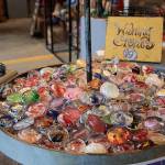 Photo by Kira Erickson / Whidbey News Group                                A barrel full of wishing stones in Callahans Firehouse.