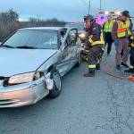 Suspect caught after driving through scene of alleged hit and run