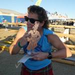 Stone thrower: Malone excels in Highland games