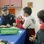 Langley police chief lunches with select few of city’s smallest citizens