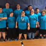 South Whidbey Wind 1 and 2  back row, left to right: coach Quinten Thompson, Dave McBroom, Carl Cloud, coach Steve Thompson, Ryan Hagar, Connor Weaver, Dylan Matros-Borkowski, Luke Etzell, and coach Mike Etzell; front row, left to right: Michael Hawkins-Crummel, Stacie Lanners, Zoe Thompson, Nicole Nagle, Dagney Shellenberg and Nicky Whitehouse. (Photo provided)