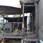 Photo provided                                A Feb. 28 fire caused extensive damage to a mobile home in Oak Harbor.