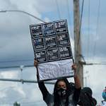 Second Black Lives Matter rally draws several hundred