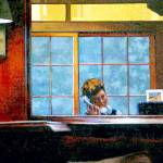 Belov artwork shown at Schouten Gallery during July