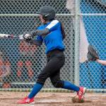 Marshall stars in softball, classroom and life