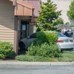 Driver cited after driving into Whidbey Coffee wall