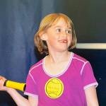 Senior Ashley Ricketts in her earlier tennis days. (Photo provided by Karyle Kramer)