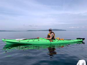Whidbey Island Boats and Boards owner Steve Adams has paddled all over the world, but says Whidbey Islands world-class scenery make it an ideal place to explore. Photo provided.
