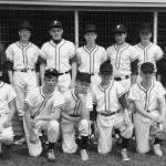 The Pirates of the 1967 Oak Harbor Mustang League finished the season with a 12-3 record. Back row, left to right: assistant coach Jim Allen, Craig Cross, Jim Waller, John Kjargaard, Rob Valdez, Tim Quinn, head coach Mert Waller. Front row, left to right: Doug Rowand, Randy Allen, Jeff Ford, Marc Goetz, Craig Dougherty. (Photo provided)