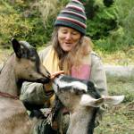 Sabine Wilms spent the beginning months of the pandemic taking care of two goats, Lady Yang Xiaomei and Marisol. She used Chinese medicine to help heal the goats. Photo by Kira Erickson/Whidbey News-Times.