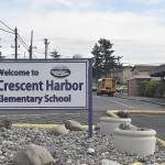 Crescent Harbor Elementary is one of the five schools Oak Harbor Public Schools wants to replace with a bond that could be on the ballot in 2022. Photo by Emily Gilbert/Whidbey News-Times