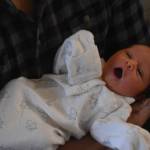 Ellie Shiloh Brown, born on New Years, is Whidbeys newest resident. Photo by Emily Gilbert/Whidbey News-Times