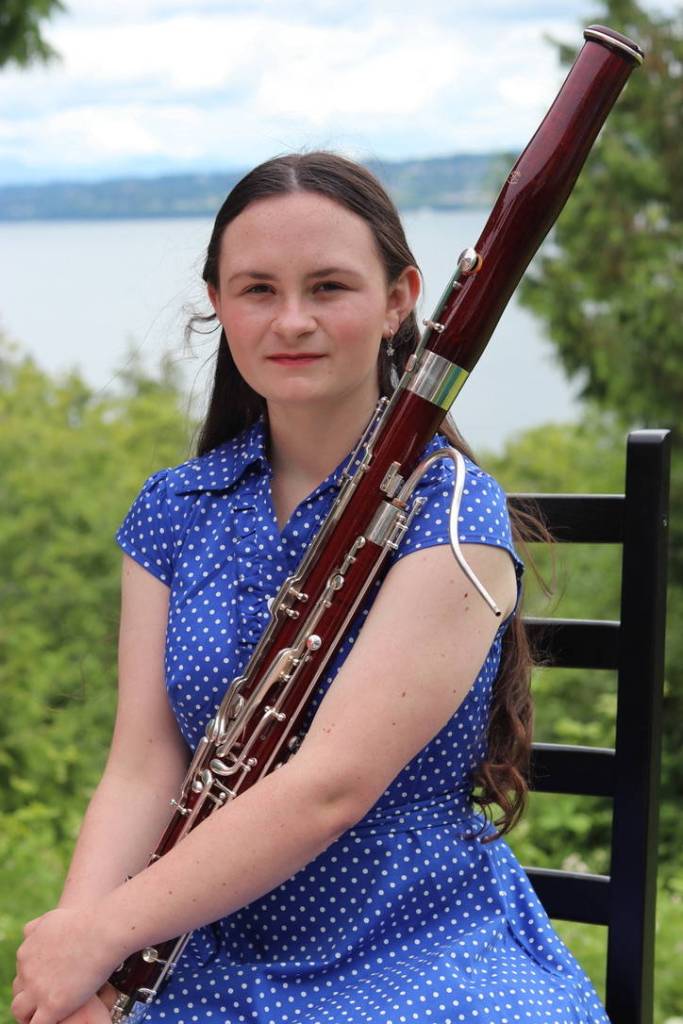 Freshman Rylie Patching plays bassoon and lives in South Whidbey.