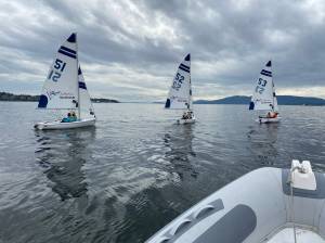 Oak Harbor High Schools sailing team continued its winning ways Saturday with a victory against the Sehome Mariners. Photo by Shawn OConnor