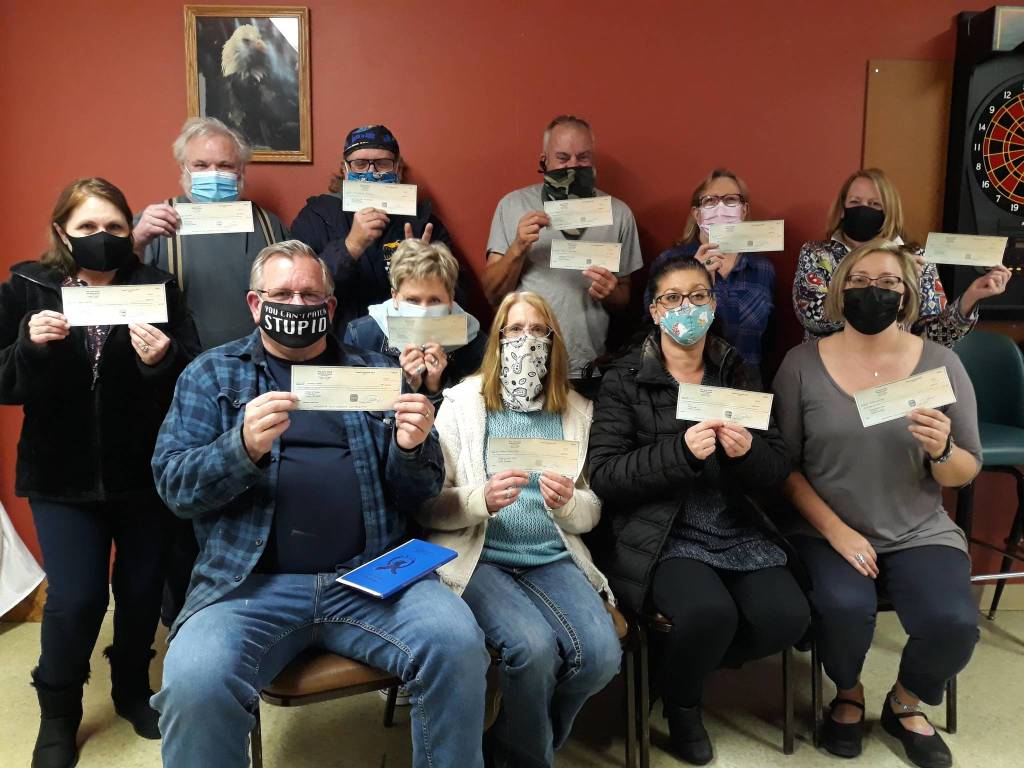 Photo provided
Representatives from local organizations that received checks this year.
