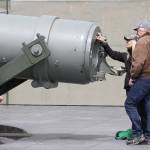 The new interpretive panels that explain the story of the former World War I era Army post have been installed in recent months at Fort Casey State Park near Coupeville. Photo by Ron Newberry/Whidbey News-Times