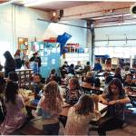 Boys and Girls Club members are crowded in their current space at the old Coupeville fire station. (Photo courtesy of the Boys and Girls Club)