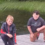 Photo provided
Mason Slattum, left, and his cousin Blake Ogden saved a 3-year-old from drowning in Deer Lake thanks to their quick thinking.