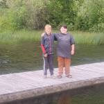 Photo provided
Mason Slattum, left, and his cousin Blake Ogden saved a 3-year-old from drowning in Deer Lake thanks to their quick thinking.