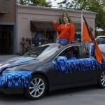 Senior Joanie Welever cruises Second Street.