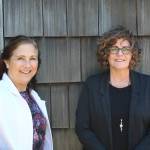 Helen Price Johnson, left, will temporarily replace Kristen Griffin as Ebey's Reserve manager. (Photo by Karina Andrew/Whidbey News-Times)