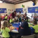 Kids decorate cookies at the 2019 Whidbey Island Fair. (Photo provided)