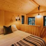 Guests will feel at home in the cozy but modern treehouse, which does have indoor plumbing. (Photo by Bryton Wilson)