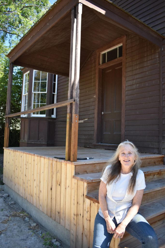 Photo by Emily Gilbert/Whidbey News-Times
Historic Whidbey Executive Director Lynn Hyde said she hopes Coupevilles Haller House will open to the public in 2024 complete with a interpretive exhibits, mercantile and upstairs office space.