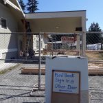 Construction is now ongoing at Good Cheer Food Bank. (Photo by Carol Squire/Good Cheer)