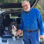 Pedersen and his faithful late canine, Duncan. (Photo provided)