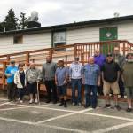 Photo provided by John Callahan
Disabled American Veterans built a ramp to make its Oak Harbor location more wheelchair-accessible. Construction was completed this summer.