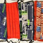 An assortment of masks made by Betty Lade. (Photo provided)