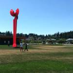 Rendering provided
An artist rendering of the Angel de la Creatividad in a proposed location in Windjammer Park in Oak Harbor.