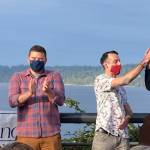 Mr. South Whidbey 2021 contestants Patrick Moote, Ian Magwire, Jasper Hein and Cormac McCarthy. (Photo provided)