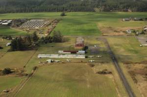 The A. J. Eisenberg airport currently offers charter flights, fuel sales, flight instruction and private sight-seeing. (Photo by Karina Andrew/Whidbey News-Times)