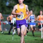 Photo by John Fisken
Senior Cooper Billiter secured a 7th place finish at the district cross country meet Saturday.