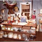 Rose Brosseau stands behind the counter at the Six Permissions restaurant.
