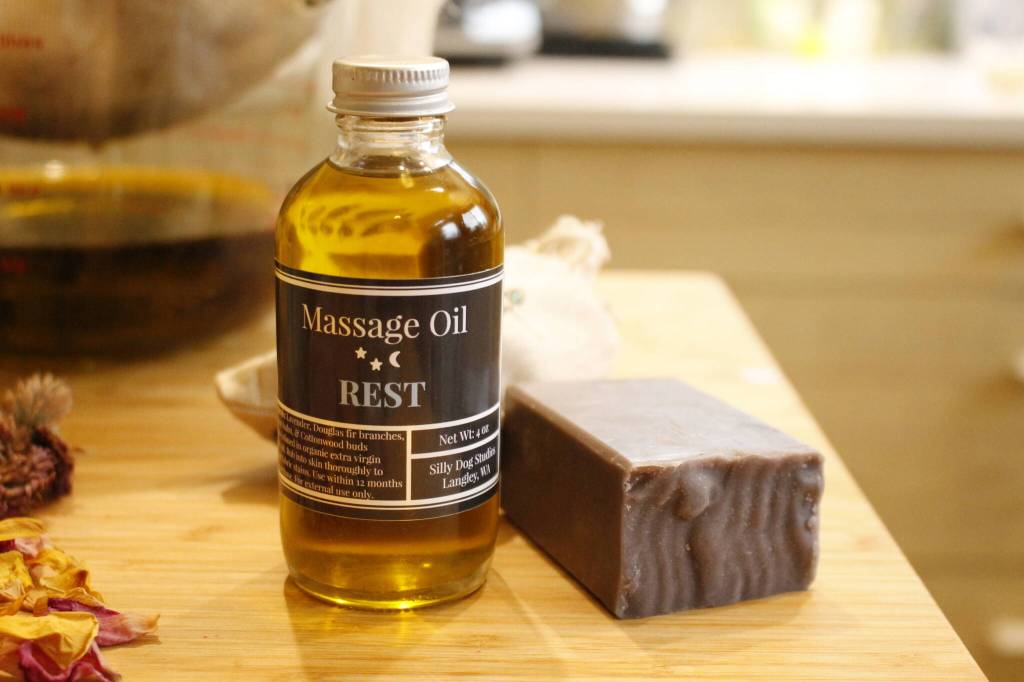 A sampling of products made by Lori Kane of Silly Dog Studios in Langley. (Photo by Kira Erickson/South Whidbey Record)