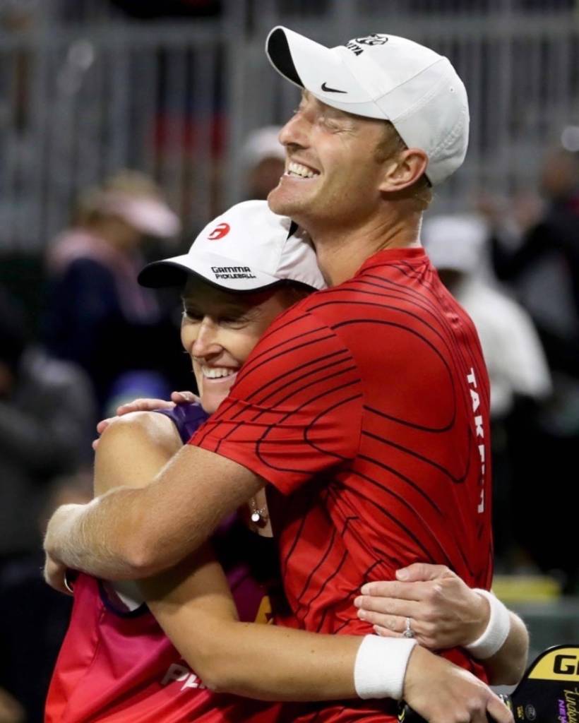 Photo by Bruce Yeong
Siblings Lindsey and Riley Newman are South Whidbey High School alumni and professional pickleball players.